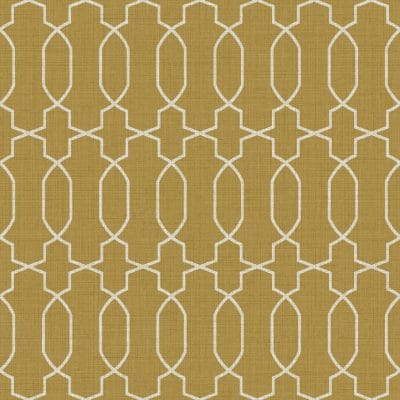 Papel pintado geométrico trellis en color marrón Amazzonia 22056
