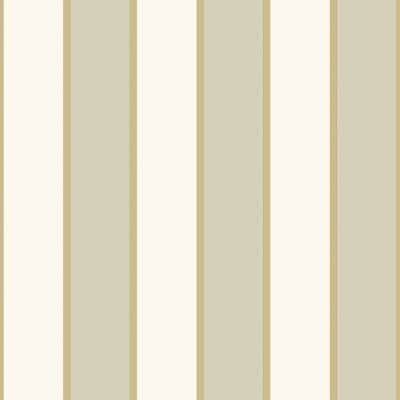Papel pintado de rayas color beige y blanco Amazzonia 22062