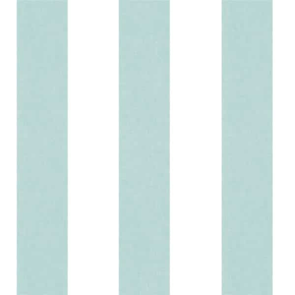 Papel pintado de rayas color verde Oriental Sense 35892