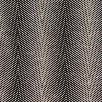 Tela de zig-zag en color negro Chawi col. 403