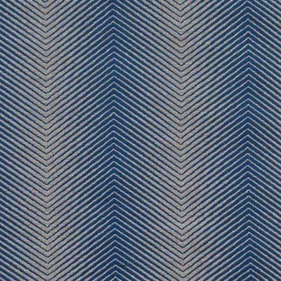 Tela de zig-zag en color azul Chawi col. 602