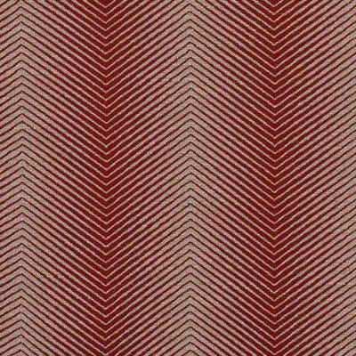 Tela de zig-zag en color rojo Chawi col. 702