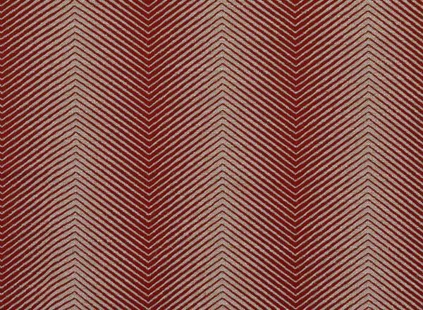 Tela de zig-zag en color rojo Chawi col. 702