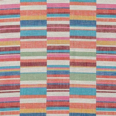 Tela de rayas en color rosa Halay col. 1
