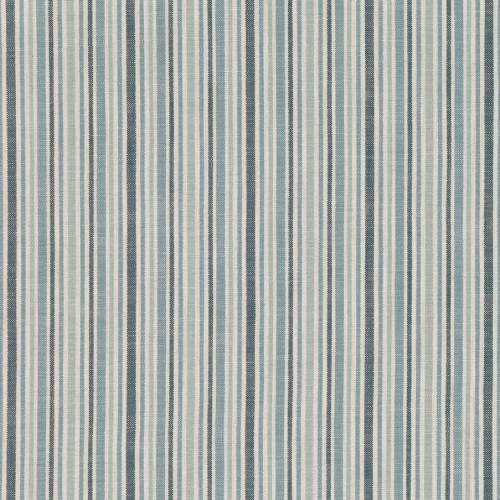 Tela de rayas en color azul Muhly Fjord V3389/04