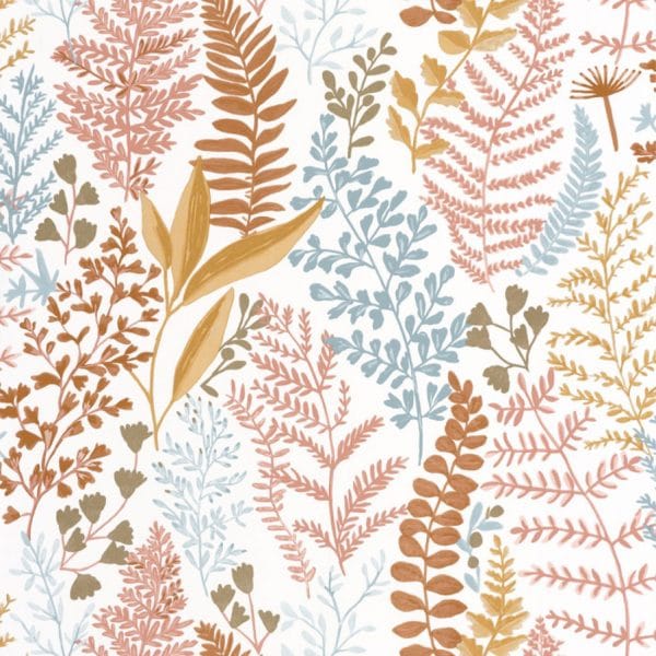 Papel pintado de hojas multicolor Woodland 102924366