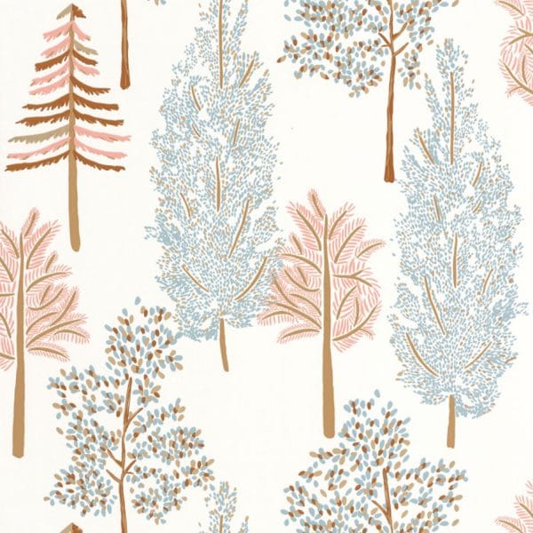 Papel pintado de árboles multicolor The Tree House 102956023