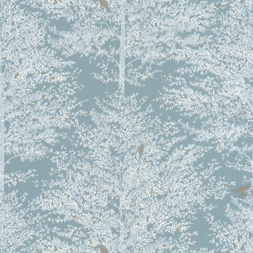 Papel pintado de árboles en color azul claro Tree of Life 102976060
