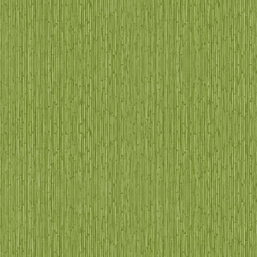 Papel pintado símil fibras naturales en color verde Flora 18575