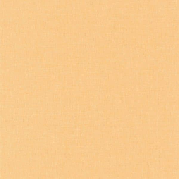 Papel pintado liso en color naranja Linen Uni 68523115