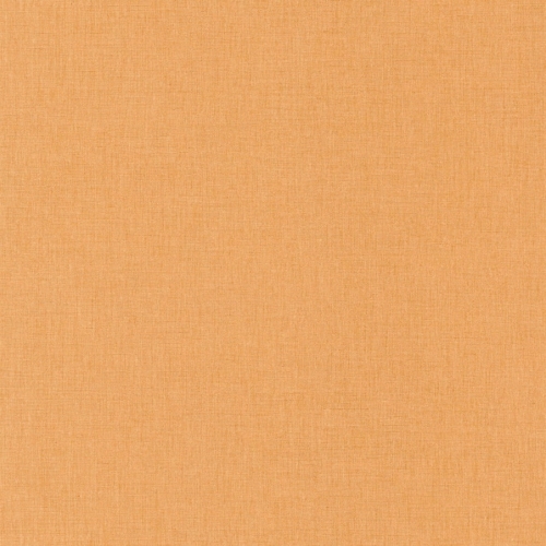 Papel pintado liso en color naranja Linen Uni 68523366