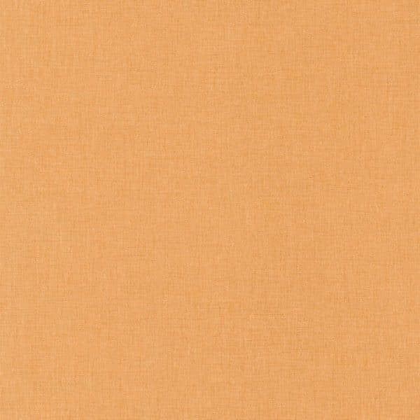 Papel pintado liso en color naranja Linen Uni 68523366