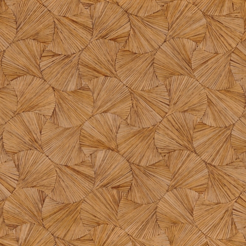 Papel pintado acabados naturales en color marrón Lombok 75321120