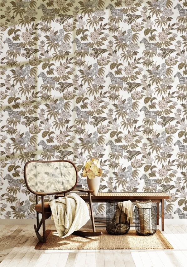 Papel pintado de animales en multicolor Flora 18522 - Imagen 3