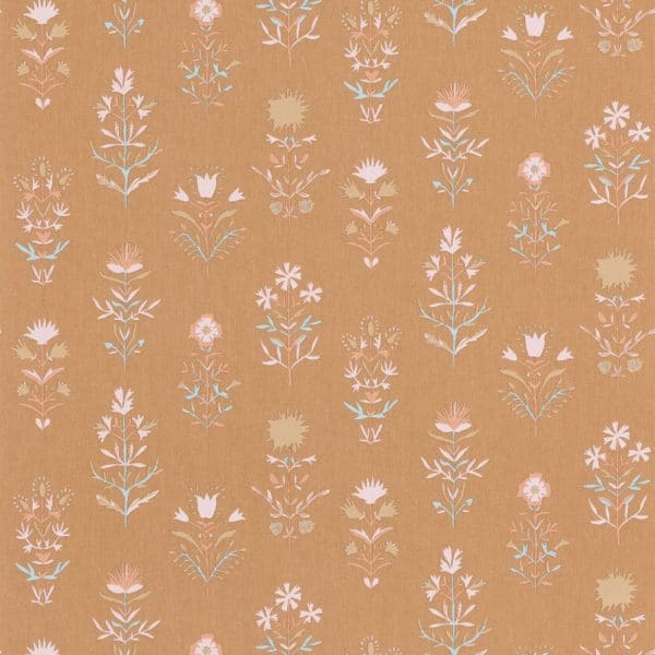 Papel pintado infantil en color marrón Charmes 103172268