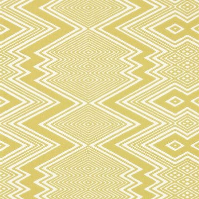 Papel pintado de zig zag en color amarillo Ankara HQN2112850