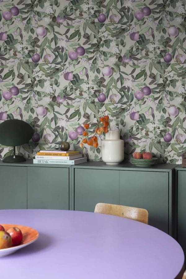 Papel pintado infantil de color verde Peach Valley R17991 - Imagen 4