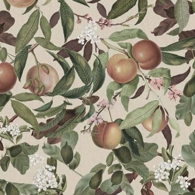 Papel pintado infantil de color beige Peach Valley R17992