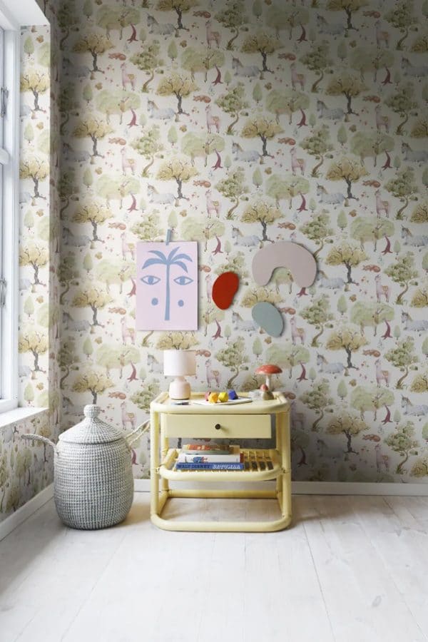 Papel pintado infantil en multicolor Dreamland R18051 - Imagen 4