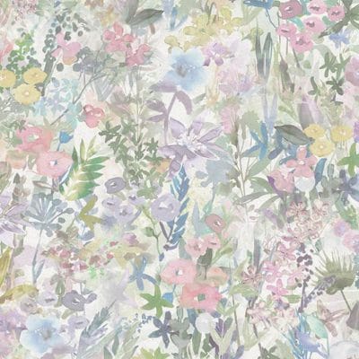 Papel pintado infantil multicolor Poppy Meadow R18122