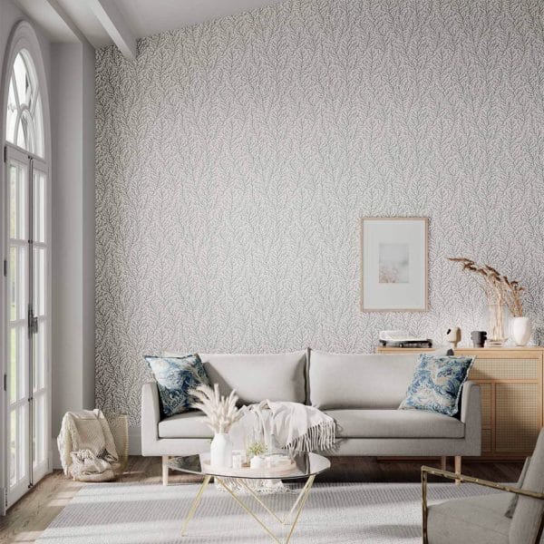 Papel pintado de corales en color beige Atoll HTEW112770 - Imagen 3