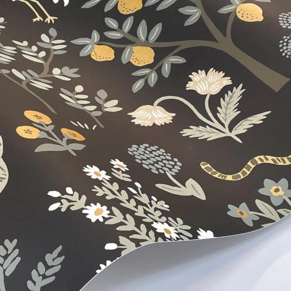 Papel pintado de animales color negro Menagerie RP7302 - Imagen 4