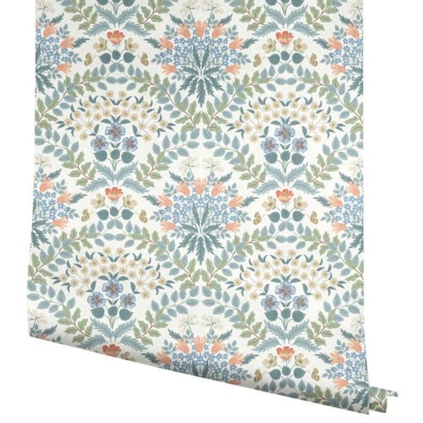 Papel pintado estilo floral multicolor Bramble RP7319 - Imagen 4
