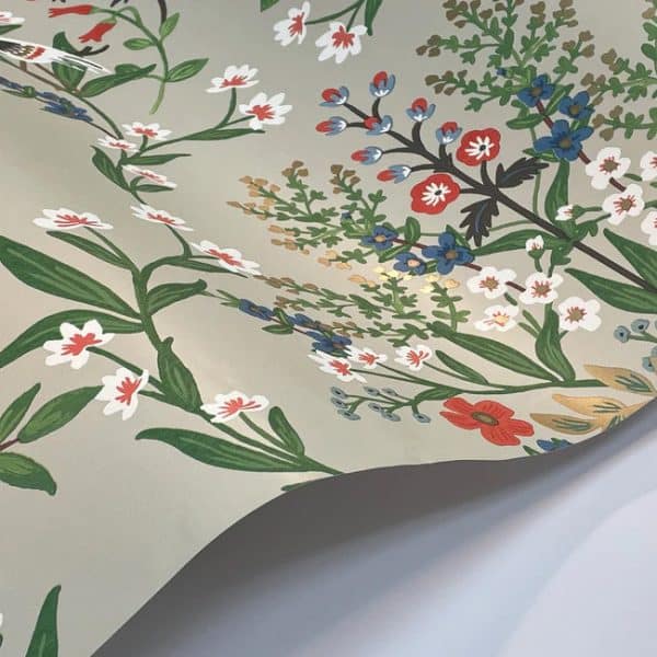 Papel pintado estilo floral en multicolor Luxembourg RP7327 - Imagen 4