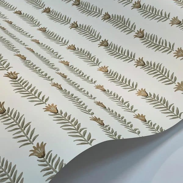 Papel pintado de flores color beige Eden RP7343 - Imagen 4