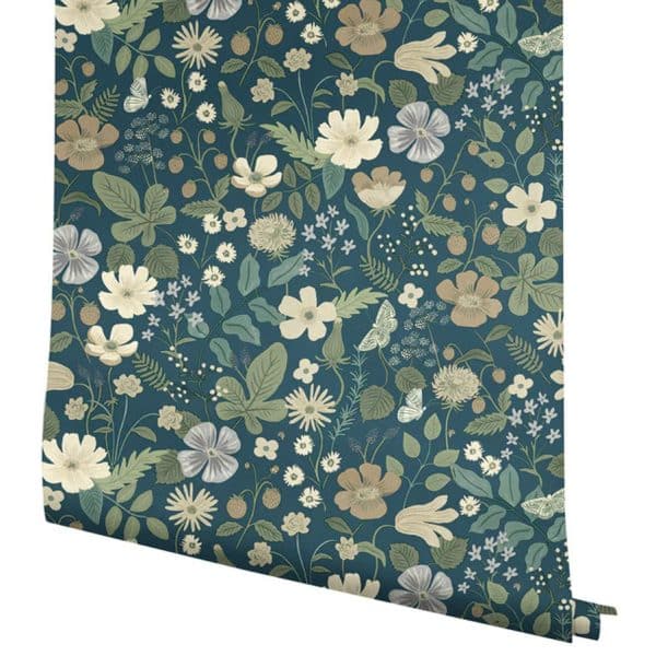 Papel pintado estampado floral multicolor Strawberry Fields RP7359W1 - Imagen 5