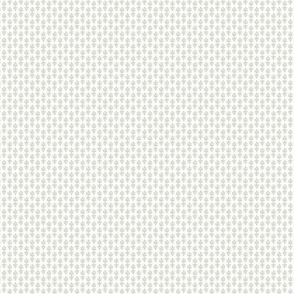 Papel pintado dibujo pequeño en color plata metálico Petal RP7361