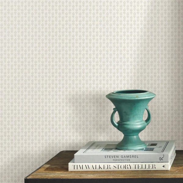 Papel pintado dibujo pequeño en color blanco Petal RP7364 - Imagen 3