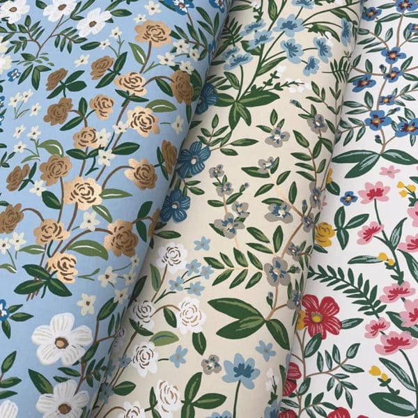 Papel pintado estilo floral color azul claro Wildwood Garden RP7379 - Imagen 5