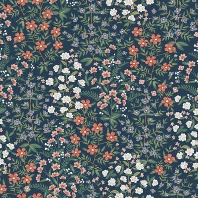 Papel pintado estilo floral multicolor Wildwood Garden RP7376