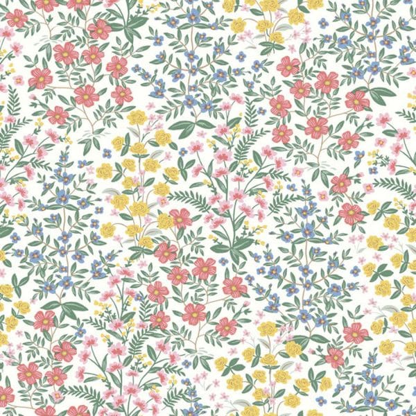 Papel pintado estilo floral multicolor Wildwood Garden RP7377