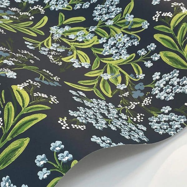 Papel pintado estilo floral de color azul Cornflower RP7385 - Imagen 4