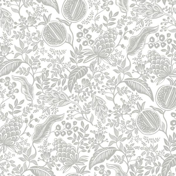 Papel pintado de frutas color gris Pomegranate RP7387