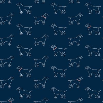 Papel pintado infantil en color azul Flora y Fauna 3122-10402
