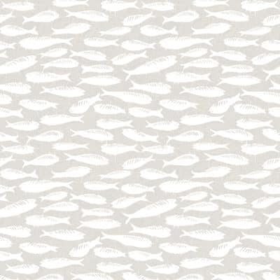 Papel pintado de peces en color gris Flora y Fauna 3122-10500