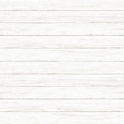 Papel pintado de imitación madera en color beige Flora y Fauna 3122-11200
