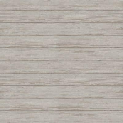 Papel pintado de imitación madera en color marrón Flora y Fauna 3122-11210