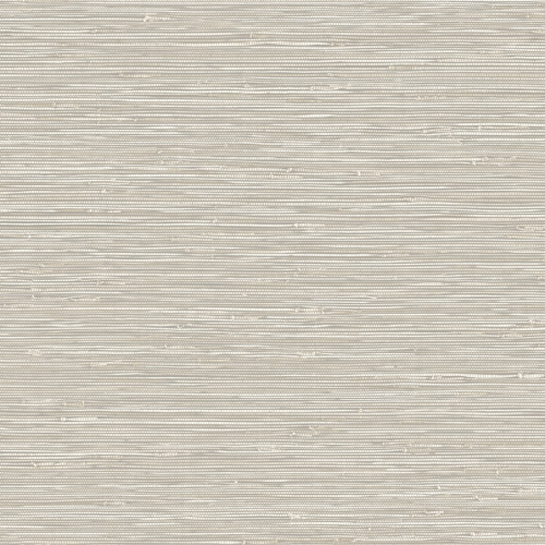 Papel pintado de símil fibras naturales en color gris Grasslands GL20318
