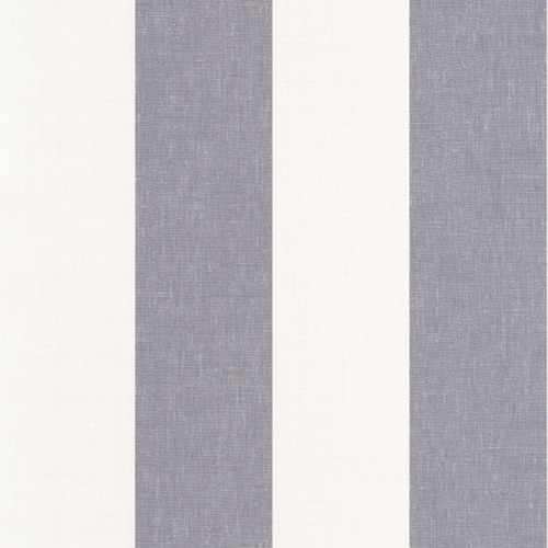 Papel pintado de rayas en color gris y blanco Williamburg Rayure 28466810