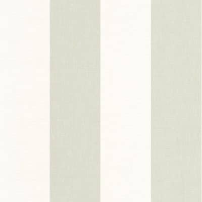 Papel pintado de rayas en color verde y blanco Williamburg Rayure 28467396
