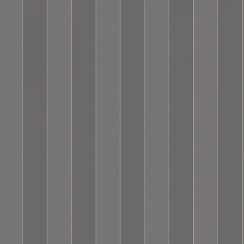 Papel pintado de rayas en color gris Louise Rayure 28889927