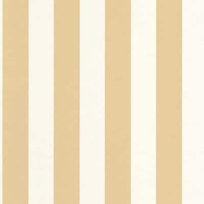 Papel pintado de rayas en color amarillo y blanco Baltic Rayure 29252718