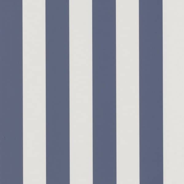 Papel pintado de rayas en color azul Baltic Rayure 29256520