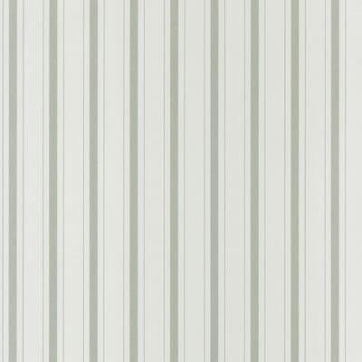 Papel pintado de rayas en color verde Fontainebleau Rayure 81577104