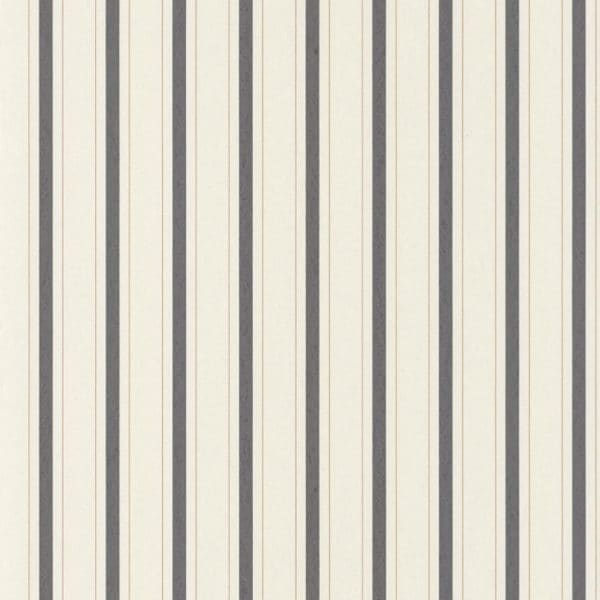 Papel pintado de rayas en color negro Fontainebleau Rayure 81579602