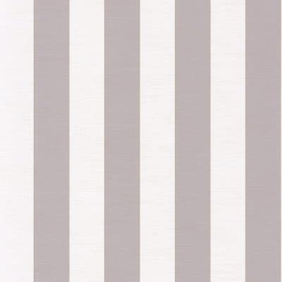 Papel pintado de rayas en color gris Five O´clock 85831358